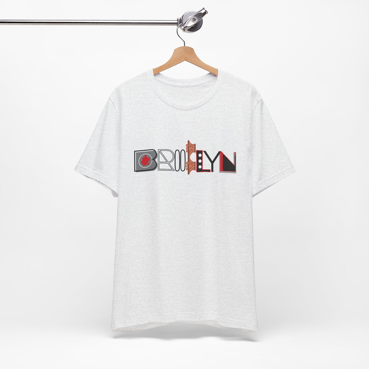 Luxe Graphic Tee — Brooklyn Landmark & Skyline Graphic