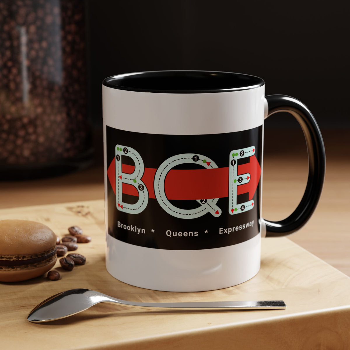 MUG - Brooklyn  Queens  Expressway  — NYC BQE Mug