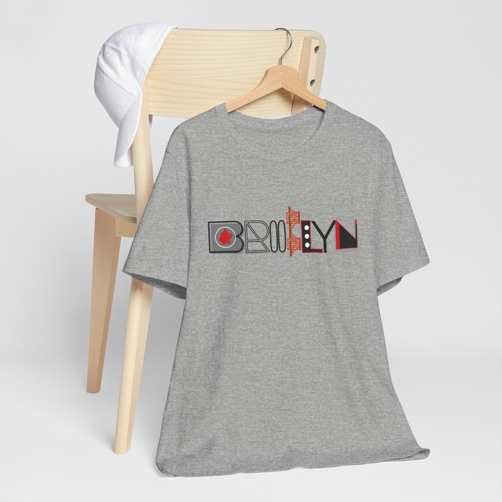 Luxe Graphic Tee — Brooklyn Landmark & Skyline Graphic