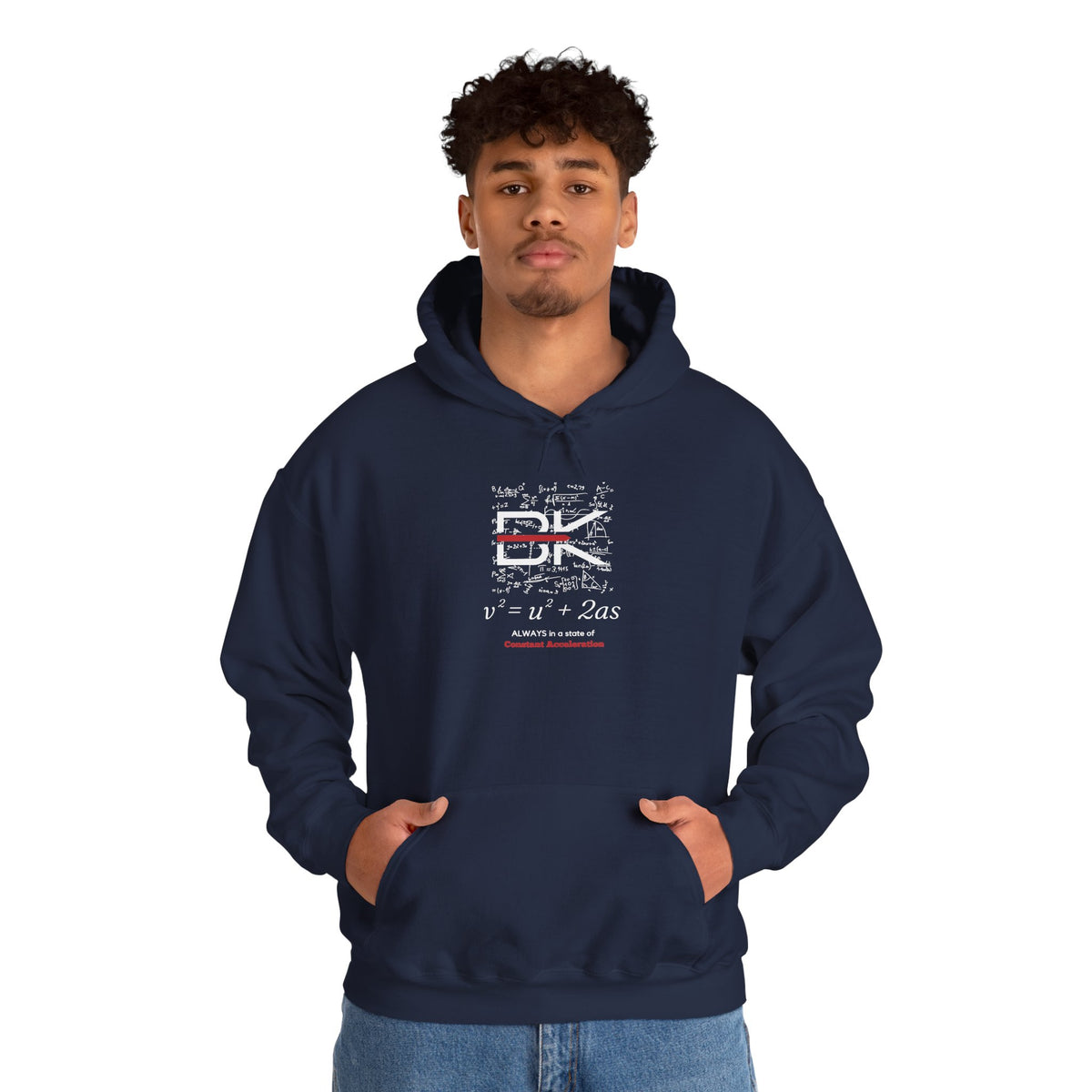 Luxe Hoodie — Brooklyn Scientific Equation Constant Acceleration