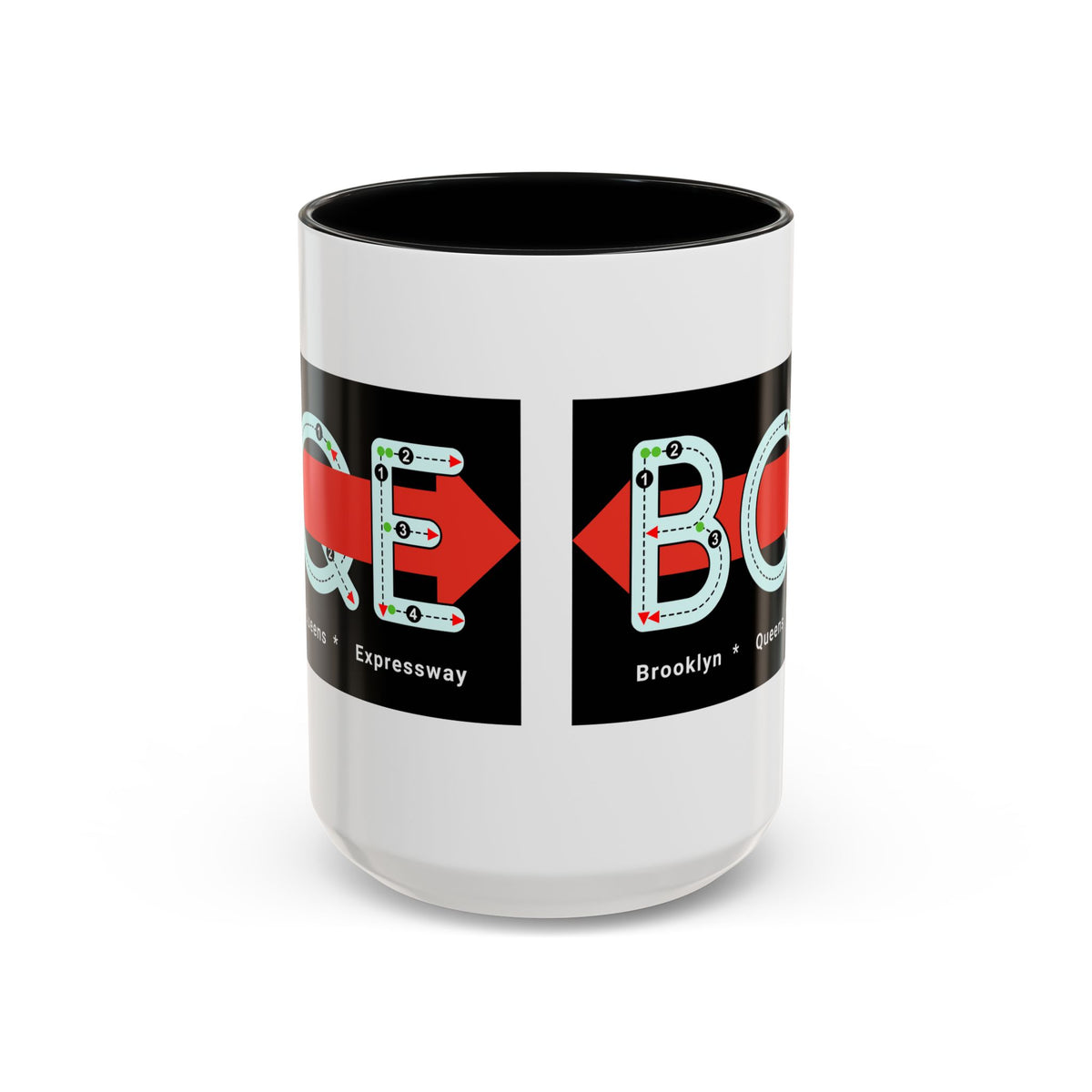 MUG - Brooklyn  Queens  Expressway  — NYC BQE Mug
