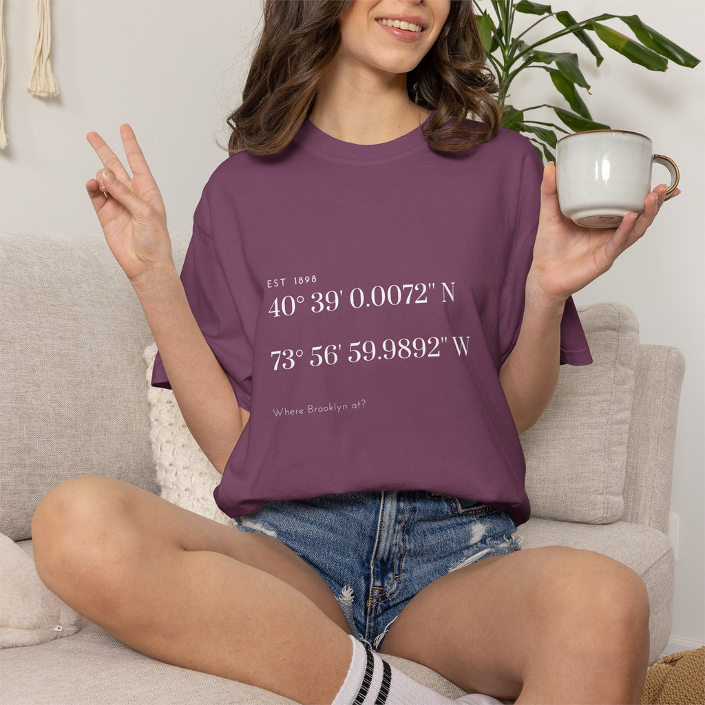 Luxe  Graphic Tee - Brooklyn Coordinates Locked