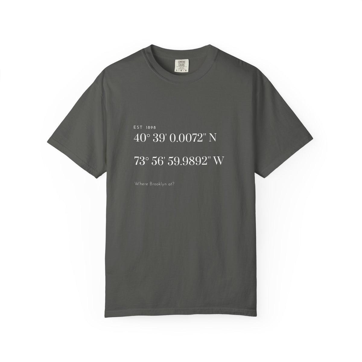 Luxe  Graphic Tee - Brooklyn Coordinates Locked