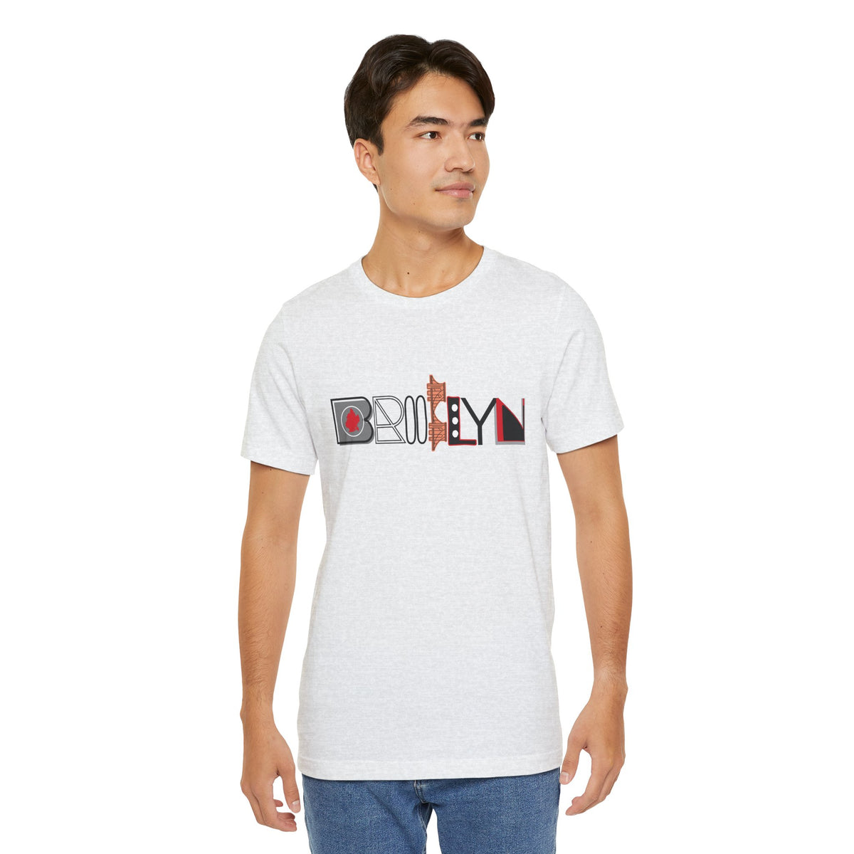 Luxe Graphic Tee — Brooklyn Landmark & Skyline Graphic