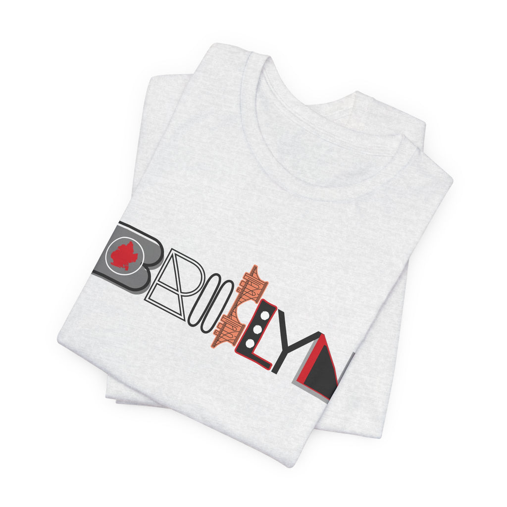 Luxe Graphic Tee — Brooklyn Landmark & Skyline Graphic
