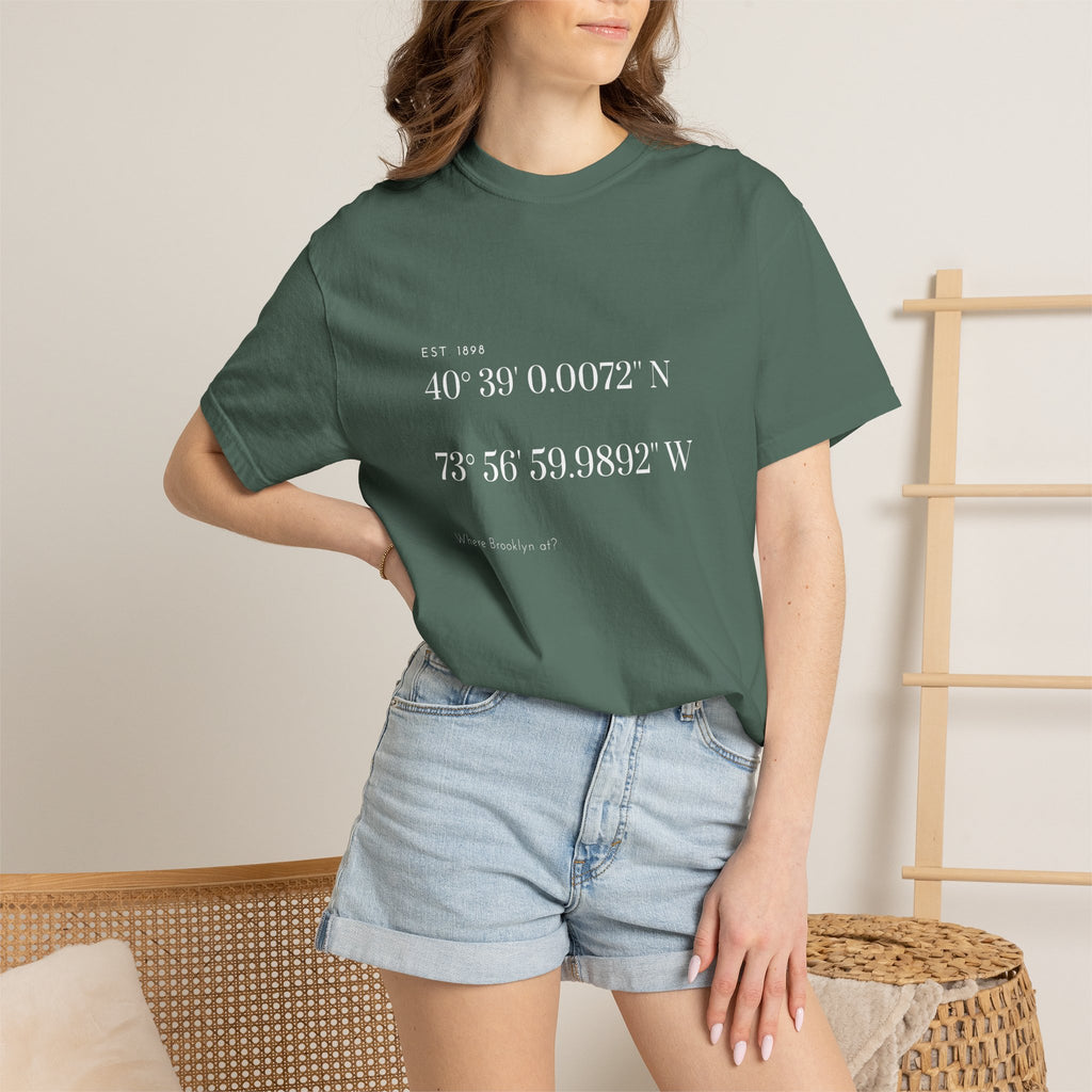 Luxe  Graphic Tee - Brooklyn Coordinates Locked