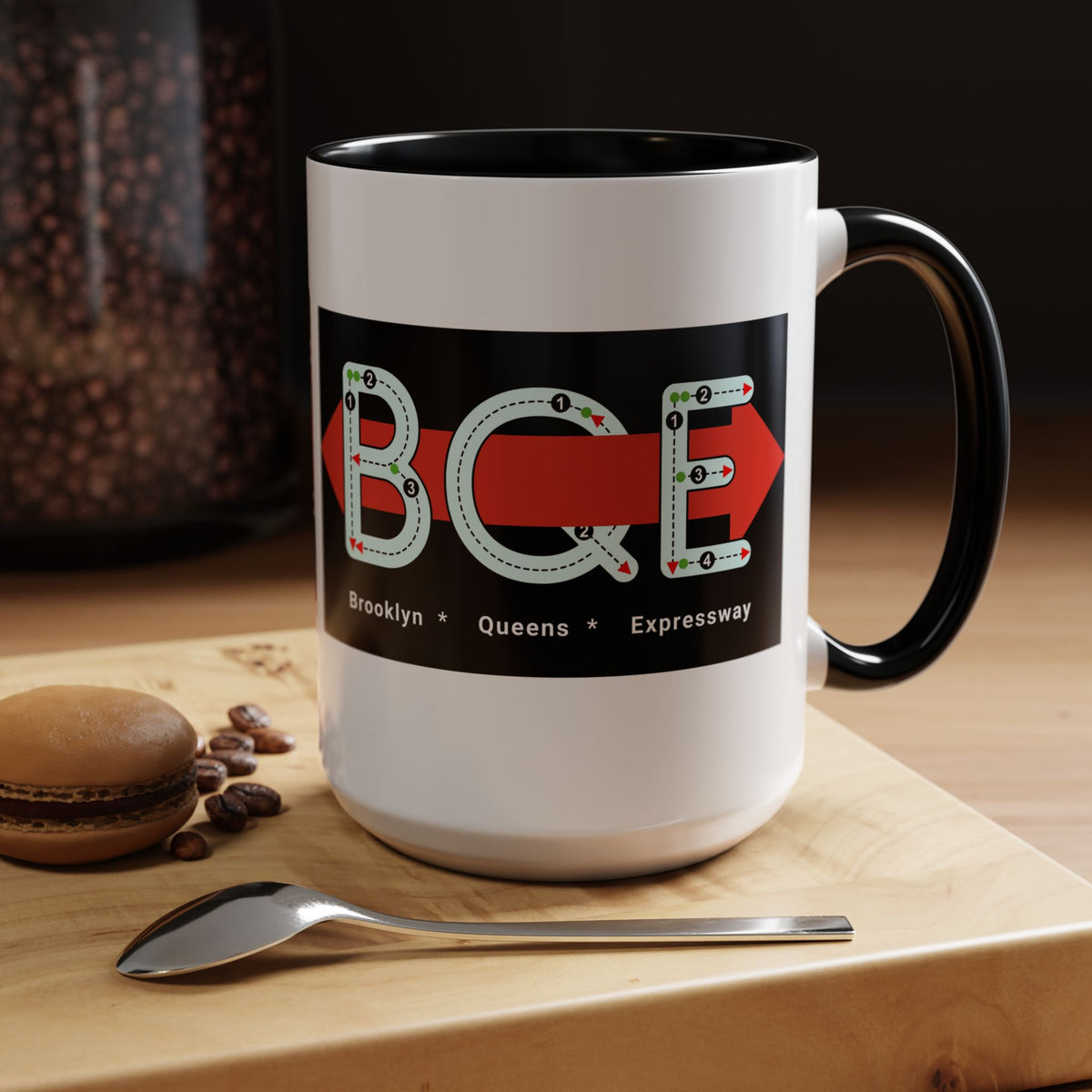 MUG - Brooklyn  Queens  Expressway  — NYC BQE Mug