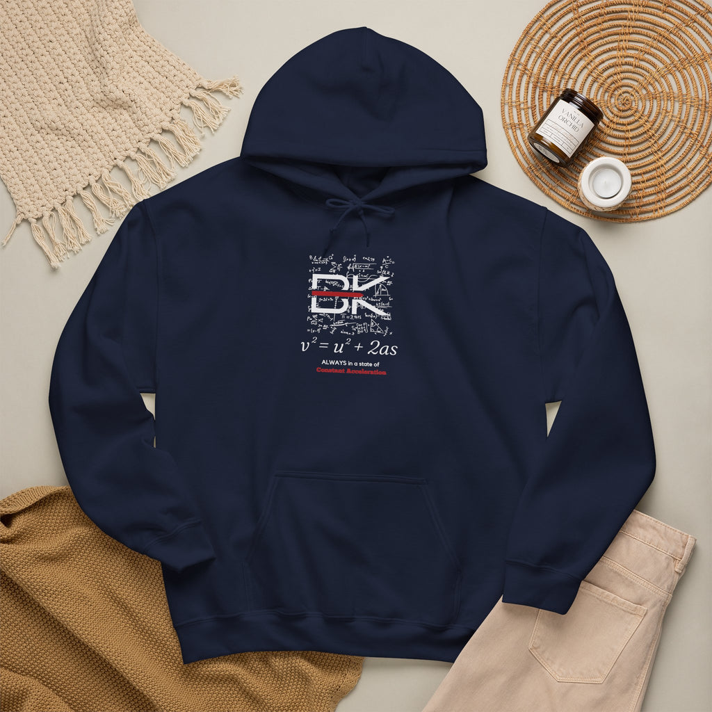 Luxe Hoodie — Brooklyn Scientific Equation Constant Acceleration