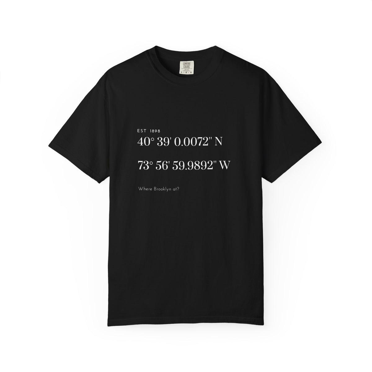 Luxe  Graphic Tee - Brooklyn Coordinates Locked