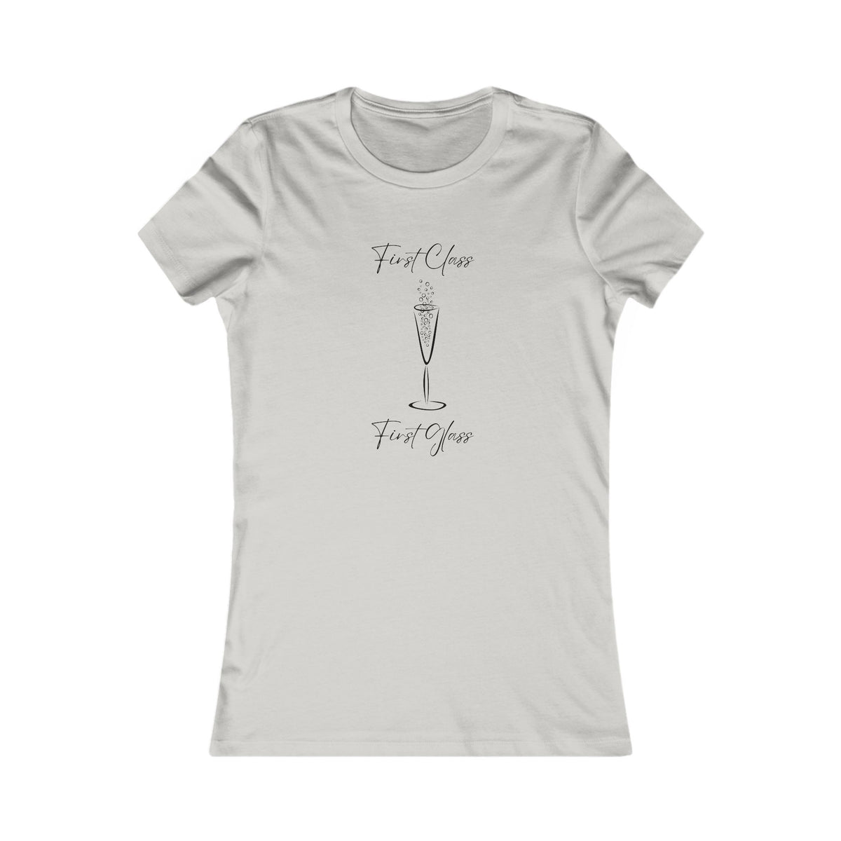 Luxe Graphic Tee - First Class First Glass