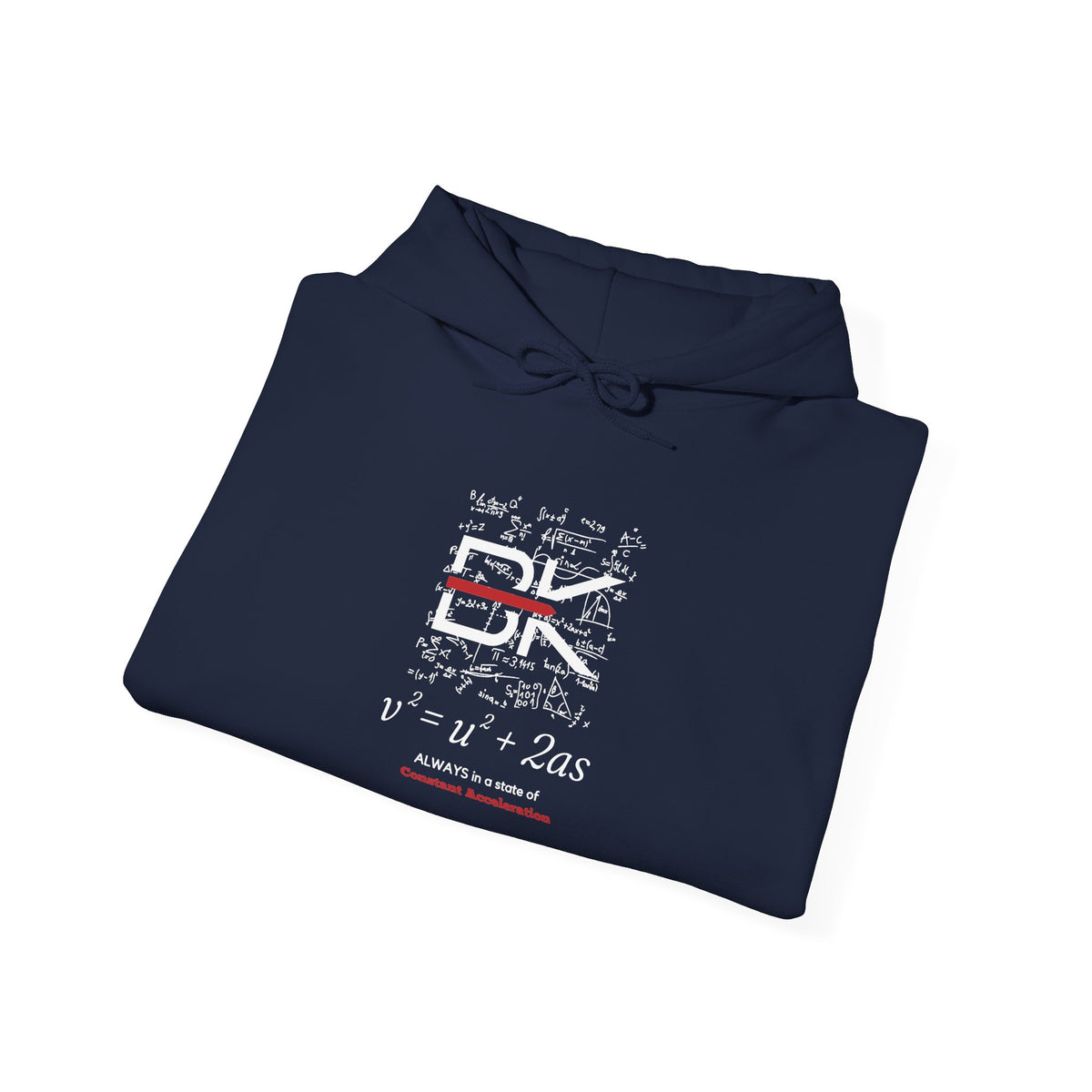 Luxe Hoodie — Brooklyn Scientific Equation Constant Acceleration