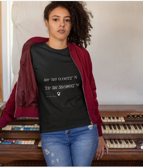 Luxe  Graphic Tee - Brooklyn Coordinates Locked
